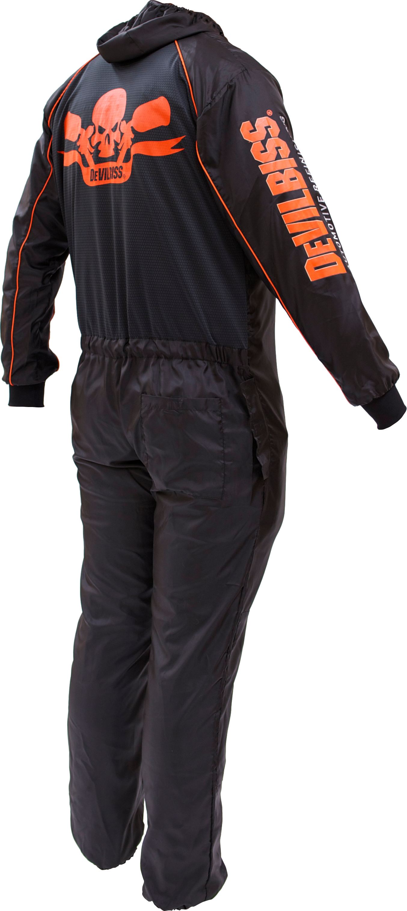 Front view of coverall